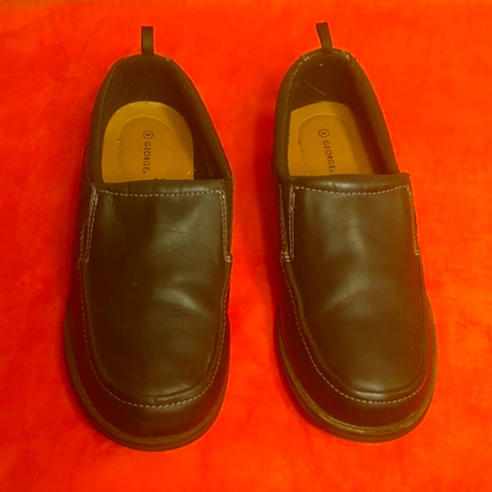 GEORGE Loafer little boys size 3 leather